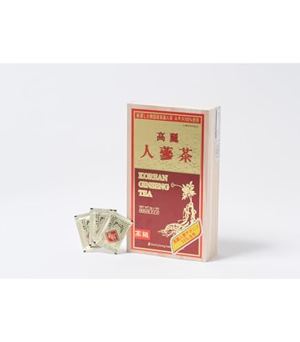 Amazon | 高麗人参 高麗紅参茶ゴールド (3g×30包) 2個セット | 高麗